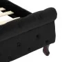 Black velvet bed frame 200x200 cm by vidaXL, Beds and slatted bases - Ref: Foro24-288556, Price: 382,46 €, Discount: %