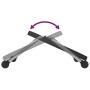 Black footrest 45x40x13.5 cm by vidaXL, Ottomans - Ref: Foro24-51732, Price: 58,89 €, Discount: %