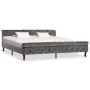Gray velvet bed frame 200x200 cm by vidaXL, Beds and slatted bases - Ref: Foro24-288563, Price: 386,62 €, Discount: %