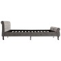 Estructura de cama terciopelo gris 200x200 cm de vidaXL, Camas y somieres - Ref: Foro24-288563, Precio: 392,84 €, Descuento: %