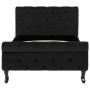 Black velvet bed frame 90x200 cm by vidaXL, Beds and slatted bases - Ref: Foro24-288550, Price: 292,17 €, Discount: %