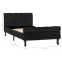 Black velvet bed frame 90x200 cm by vidaXL, Beds and slatted bases - Ref: Foro24-288550, Price: 292,17 €, Discount: %