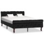 Black velvet bed frame 120x200 cm by vidaXL, Beds and slatted bases - Ref: Foro24-288552, Price: 307,93 €, Discount: %