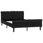 Black velvet bed frame 120x200 cm by vidaXL, Beds and slatted bases - Ref: Foro24-288552, Price: 307,93 €, Discount: %