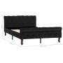 Black velvet bed frame 120x200 cm by vidaXL, Beds and slatted bases - Ref: Foro24-288552, Price: 307,93 €, Discount: %