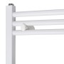 Bad-Handtuchheizkörper mit gebogenen Schienen 500 x 1160 mm von vidaXL, Heizkörper - Ref: Foro24-140851, Preis: 117,41 €, Rab...