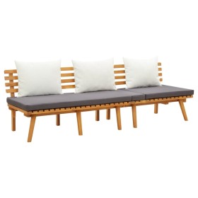 Gartensofa aus massivem Akazienholz 200x65 cm von vidaXL, Betten und Lattenroste - Ref: Foro24-316263, Preis: 344,80 €, Rabat...