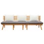 Garden sofa solid acacia wood 200x65 cm by vidaXL, Beds and slatted bases - Ref: Foro24-316263, Price: 344,80 €, Discount: %