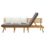 Sofá de jardín madera de acacia maciza 200x65 cm de vidaXL, Camas y somieres - Ref: Foro24-316263, Precio: 333,96 €, Descuent...