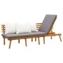 Sofá de jardín madera de acacia maciza 200x65 cm de vidaXL, Camas y somieres - Ref: Foro24-316263, Precio: 333,96 €, Descuent...