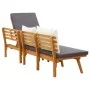 Sofá de jardín madera de acacia maciza 200x65 cm de vidaXL, Camas y somieres - Ref: Foro24-316263, Precio: 333,96 €, Descuent...