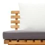 Gartensofa aus massivem Akazienholz 200x65 cm von vidaXL, Betten und Lattenroste - Ref: Foro24-316263, Preis: 339,72 €, Rabat...