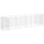 Arriate de gaviones de hierro galvanizado 400x100x100 cm