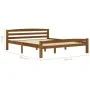 Estructura de cama madera maciza pino marrón miel 160x200 cm de vidaXL, Camas y somieres - Ref: Foro24-322079, Precio: 169,92...