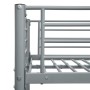 Estructura de litera de metal gris 140x200 cm/90x200 cm de vidaXL, Camas y somieres - Ref: Foro24-287904, Precio: 270,19 €, D...
