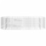 Arriate de gaviones de hierro galvanizado 400x100x100 cm