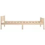 Solid pine wood bed frame 90x200 cm by vidaXL, Beds and slatted bases - Ref: Foro24-322096, Price: 95,82 €, Discount: %