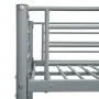 Graues Etagenbett aus Metall, 90 x 200 cm von vidaXL, Betten und Lattenroste - Ref: Foro24-287911, Preis: 270,05 €, Rabatt: %