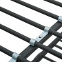 Litera de metal negro 90x200 cm de vidaXL, Camas y somieres - Ref: Foro24-287910, Precio: 230,09 €, Descuento: %