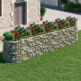 Arriate de gaviones de hierro galvanizado 500x100x100 cm
