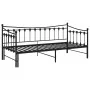 Abnehmbarer Schlafsofarahmen aus schwarzem Metall, 90 x 200 cm von vidaXL, Betten und Lattenroste - Ref: Foro24-324758, Preis...
