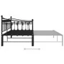 Abnehmbarer Schlafsofarahmen aus schwarzem Metall, 90 x 200 cm von vidaXL, Betten und Lattenroste - Ref: Foro24-324758, Preis...