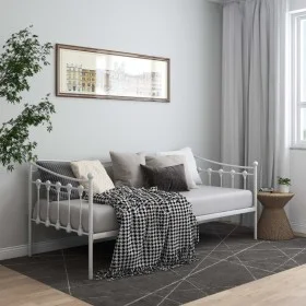Gestell für Schlafsofa aus weißem Metall, 90 x 200 cm von vidaXL, Betten und Lattenroste - Ref: Foro24-324756, Preis: 141,16 ...