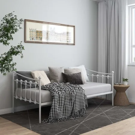 Gestell für Schlafsofa aus weißem Metall, 90 x 200 cm von vidaXL, Betten und Lattenroste - Ref: Foro24-324756, Preis: 141,16 ...