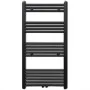 Schwarzer, gerader Badheizkörper 600 x 1160 mm von vidaXL, Heizkörper - Ref: Foro24-141908, Preis: 112,24 €, Rabatt: %