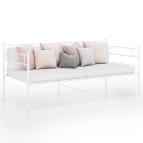 Gestell für Schlafsofa aus weißem Metall, 90 x 200 cm von vidaXL, Betten und Lattenroste - Ref: Foro24-324768, Preis: 106,26 ...