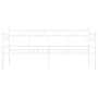 Estructura de sofá cama de metal blanco 90x200 cm de vidaXL, Camas y somieres - Ref: Foro24-324768, Precio: 106,26 €, Descuen...