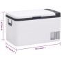 Kühlschrank mit PP- und PE-Griff schwarz und weiß 18 L von vidaXL, Kühlschränke - Ref: Foro24-51779, Preis: 324,15 €, Rabatt: %