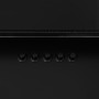 Stainless steel extractor hood black tempered glass 90 cm by vidaXL, Extractors - Ref: Foro24-51665, Price: 223,16 €, Discoun...