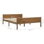 Estructura de cama madera maciza pino marrón miel 160x200 cm de vidaXL, Camas y somieres - Ref: Foro24-322114, Precio: 146,36...