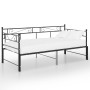 Abnehmbarer Schlafsofarahmen aus schwarzem Metall, 90 x 200 cm von vidaXL, Betten und Lattenroste - Ref: Foro24-324770, Preis...