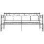 Abnehmbarer Schlafsofarahmen aus schwarzem Metall, 90 x 200 cm von vidaXL, Betten und Lattenroste - Ref: Foro24-324770, Preis...