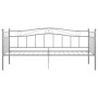 Estructura de sofá cama metal gris 90x200 cm de vidaXL, Camas y somieres - Ref: Foro24-324781, Precio: 140,34 €