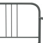 Estructura de sofá cama de metal gris 90x200 cm de vidaXL, Camas y somieres - Ref: Foro24-324751, Precio: 125,27 €, Descuento: %