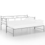 Estructura de sofá cama extraíble metal gris 90x200 cm de vidaXL, Camas y somieres - Ref: Foro24-324772, Precio: 143,31 €, De...