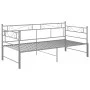 Gray metal removable sofa bed frame 90x200 cm by vidaXL, Beds and slatted bases - Ref: Foro24-324772, Price: 140,06 €, Discou...