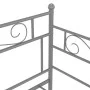 Gray metal removable sofa bed frame 90x200 cm by vidaXL, Beds and slatted bases - Ref: Foro24-324772, Price: 140,06 €, Discou...