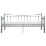 Gray metal removable sofa bed frame 90x200 cm by vidaXL, Beds and slatted bases - Ref: Foro24-324760, Price: 154,59 €, Discou...