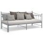 Estructura de sofá cama extraíble de metal gris 90x200 cm de vidaXL, Camas y somieres - Ref: Foro24-324760, Precio: 155,81 €,...