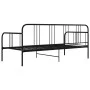 Gestell für Schlafsofa aus schwarzem Metall, 90 x 200 cm von vidaXL, Betten und Lattenroste - Ref: Foro24-324749, Preis: 125,...