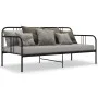 Gestell für Schlafsofa aus schwarzem Metall, 90 x 200 cm von vidaXL, Betten und Lattenroste - Ref: Foro24-324749, Preis: 125,...