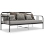 Gestell für Schlafsofa aus schwarzem Metall, 90 x 200 cm von vidaXL, Betten und Lattenroste - Ref: Foro24-324749, Preis: 119,...