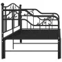 Abnehmbarer Schlafsofarahmen aus schwarzem Metall, 90 x 200 cm von vidaXL, Betten und Lattenroste - Ref: Foro24-324764, Preis...