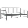 Gray metal removable sofa bed frame 90x200 cm by vidaXL, Beds and slatted bases - Ref: Foro24-324754, Price: 143,68 €, Discou...
