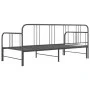 Gray metal removable sofa bed frame 90x200 cm by vidaXL, Beds and slatted bases - Ref: Foro24-324754, Price: 143,68 €, Discou...