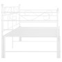 Abnehmbarer Schlafsofarahmen aus weißem Metall, 90 x 200 cm von vidaXL, Betten und Lattenroste - Ref: Foro24-324771, Preis: 1...